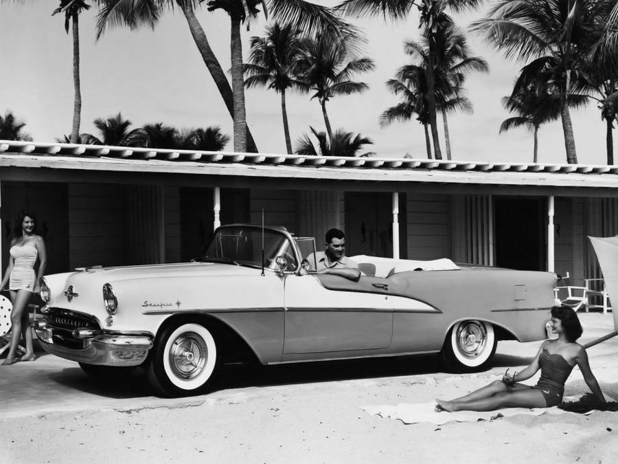  Oldsmobile 98 Starfire Convertible 1955 года  (фото 5 из 16)
